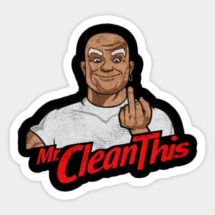 Mr. Clean this Sticker